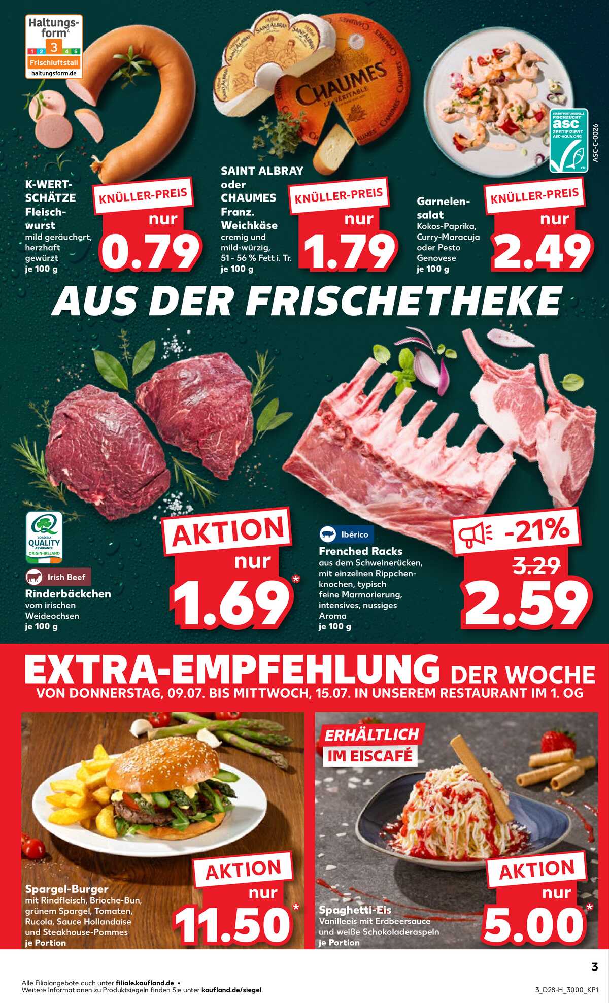 Leták Kaufland Německo 9.7.-15.7.2026 strana 3
