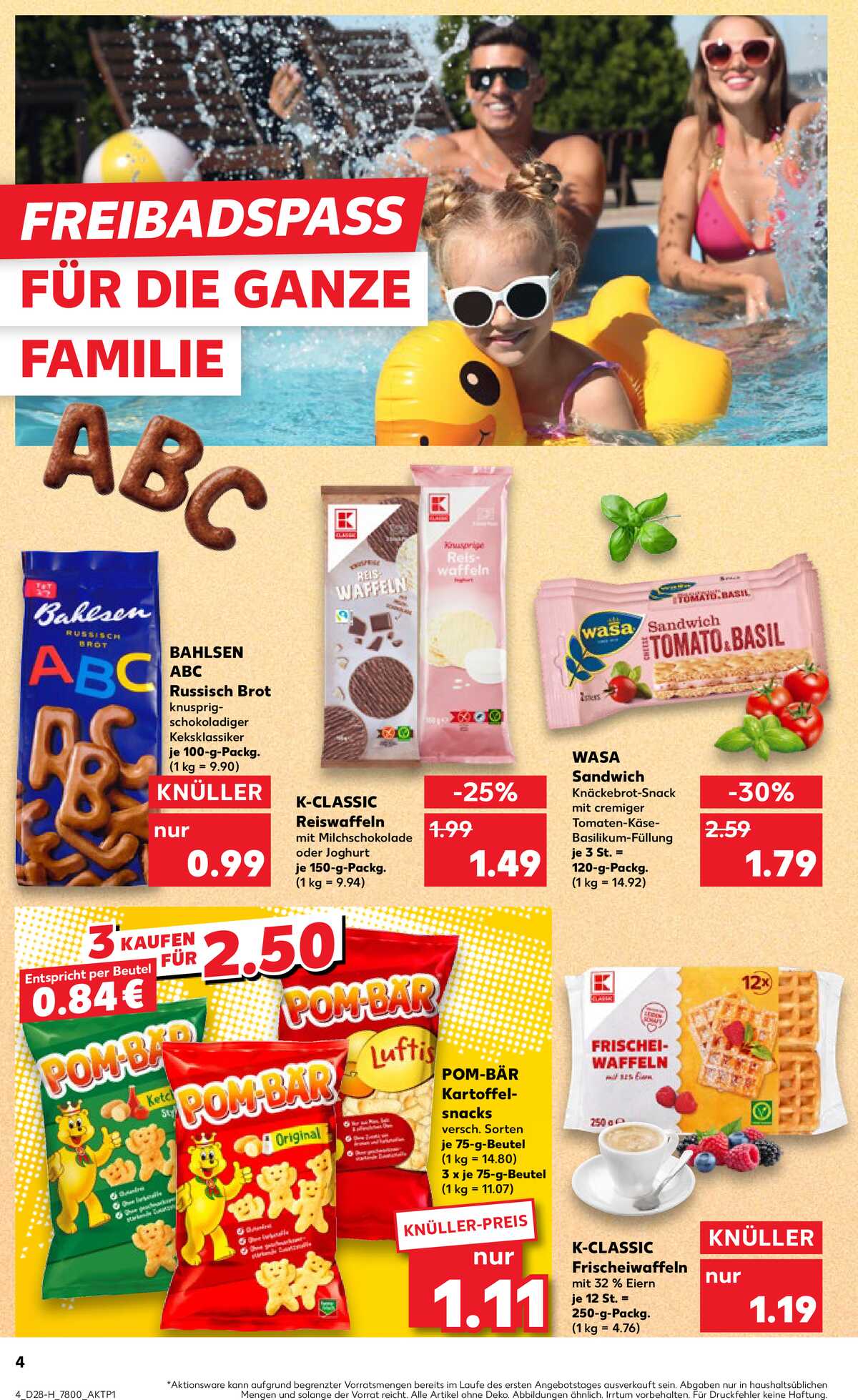 Leták Kaufland Německo 9.7.-15.7.2026 strana 4