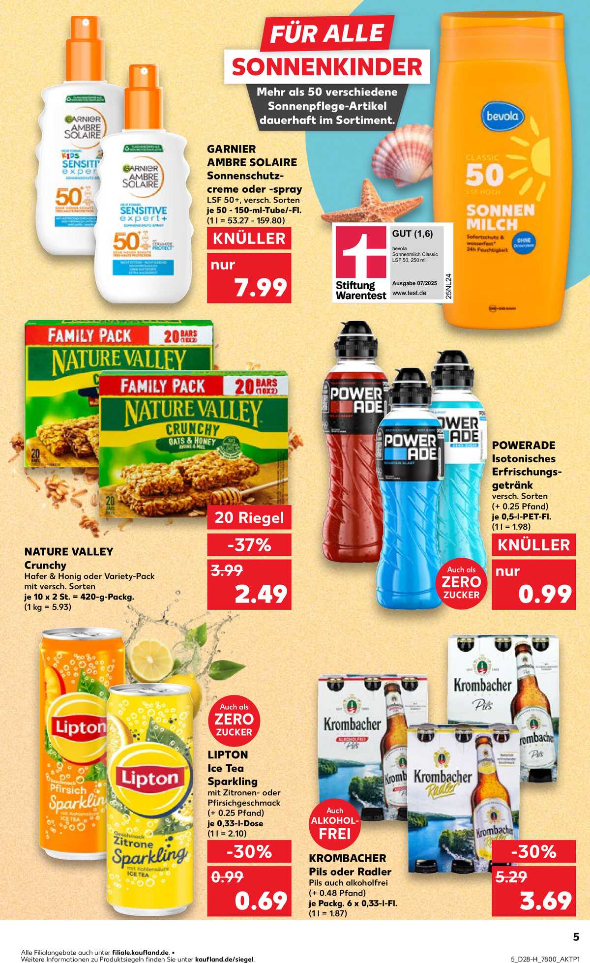 Leták Kaufland Německo 9.7.-15.7.2026 strana 5