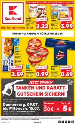 Leták Kaufland Německo 9.7.-15.7.2026