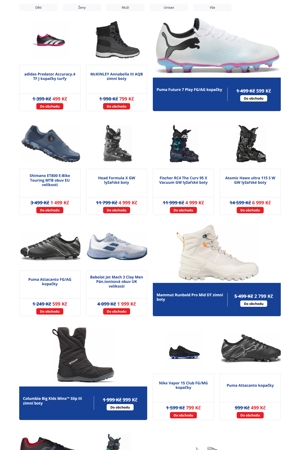 Intersport Boty - 7. 7. 2026