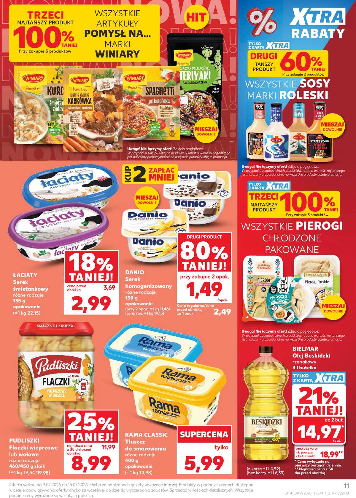 Leták Kaufland Polsko 9.7.-15.7.2026 - Týdenní zpravodaj strana 11