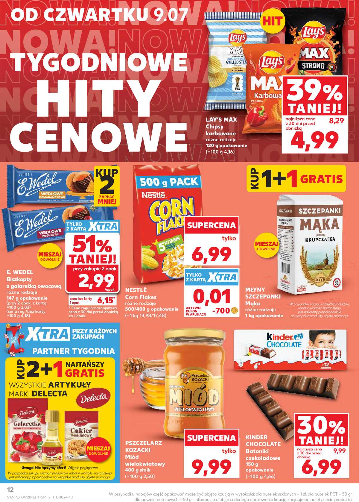 Leták Kaufland Polsko 9.7.-15.7.2026 - Týdenní zpravodaj strana 12
