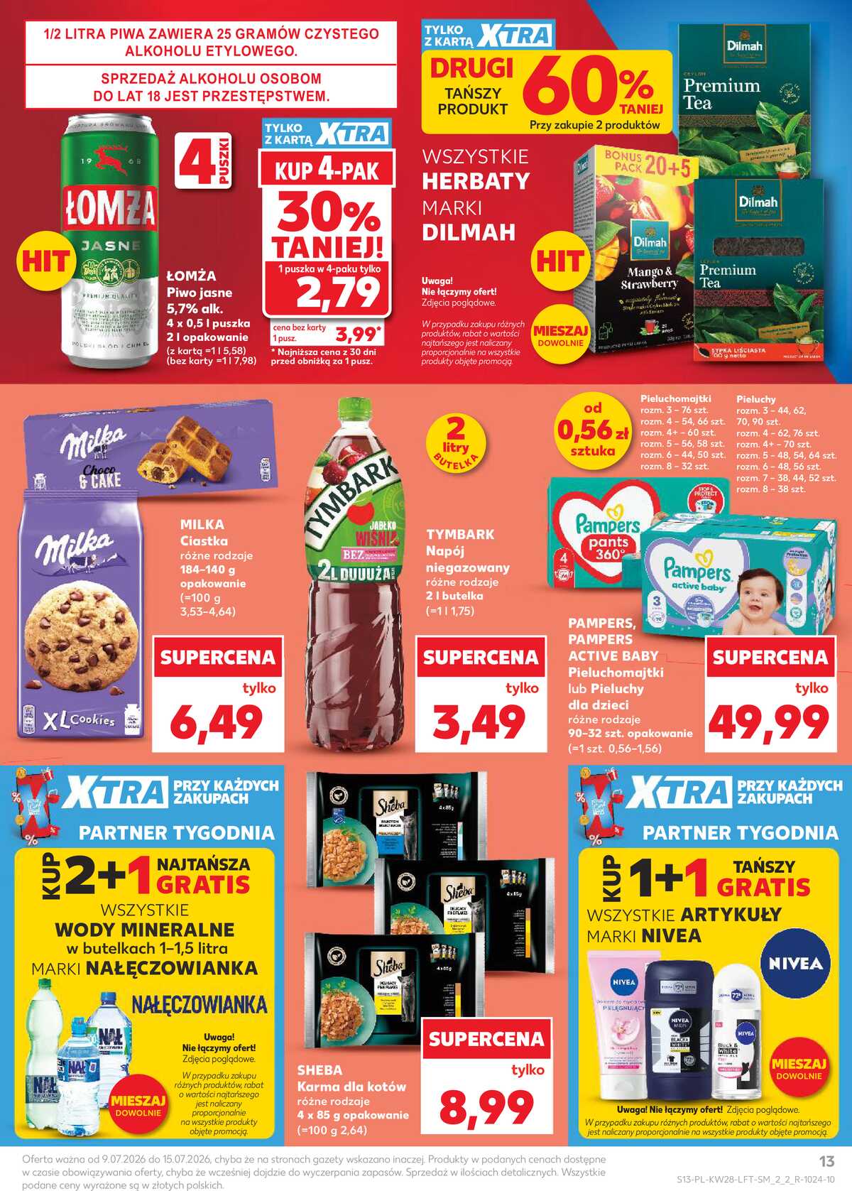 Leták Kaufland Polsko 9.7.-15.7.2026 - Týdenní zpravodaj strana 13