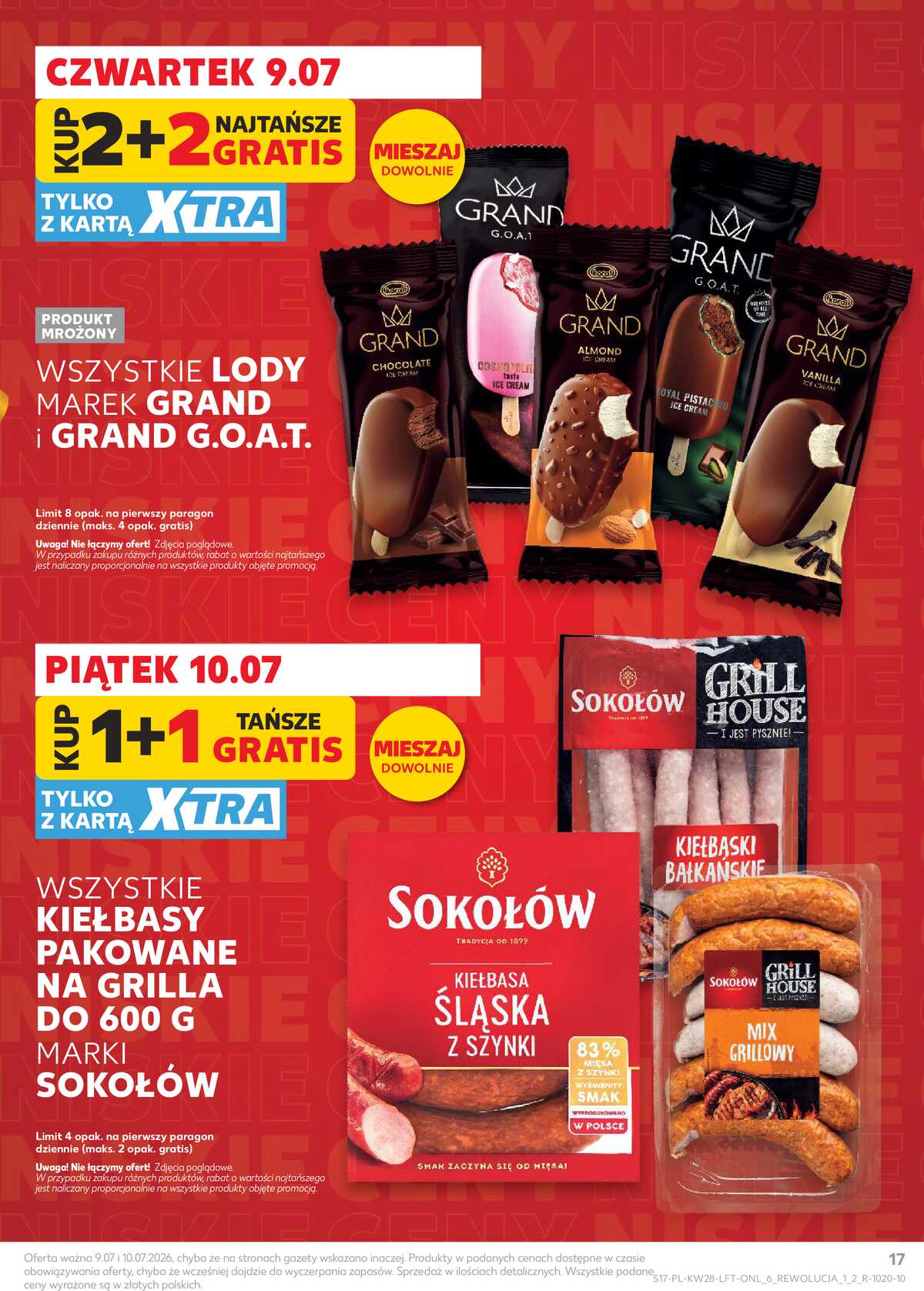 Leták Kaufland Polsko 9.7.-15.7.2026 - Týdenní zpravodaj strana 17
