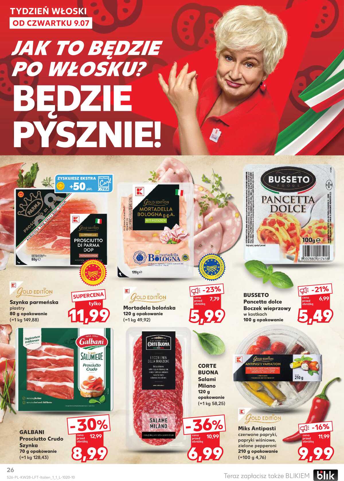 Leták Kaufland Polsko 9.7.-15.7.2026 - Týdenní zpravodaj strana 26