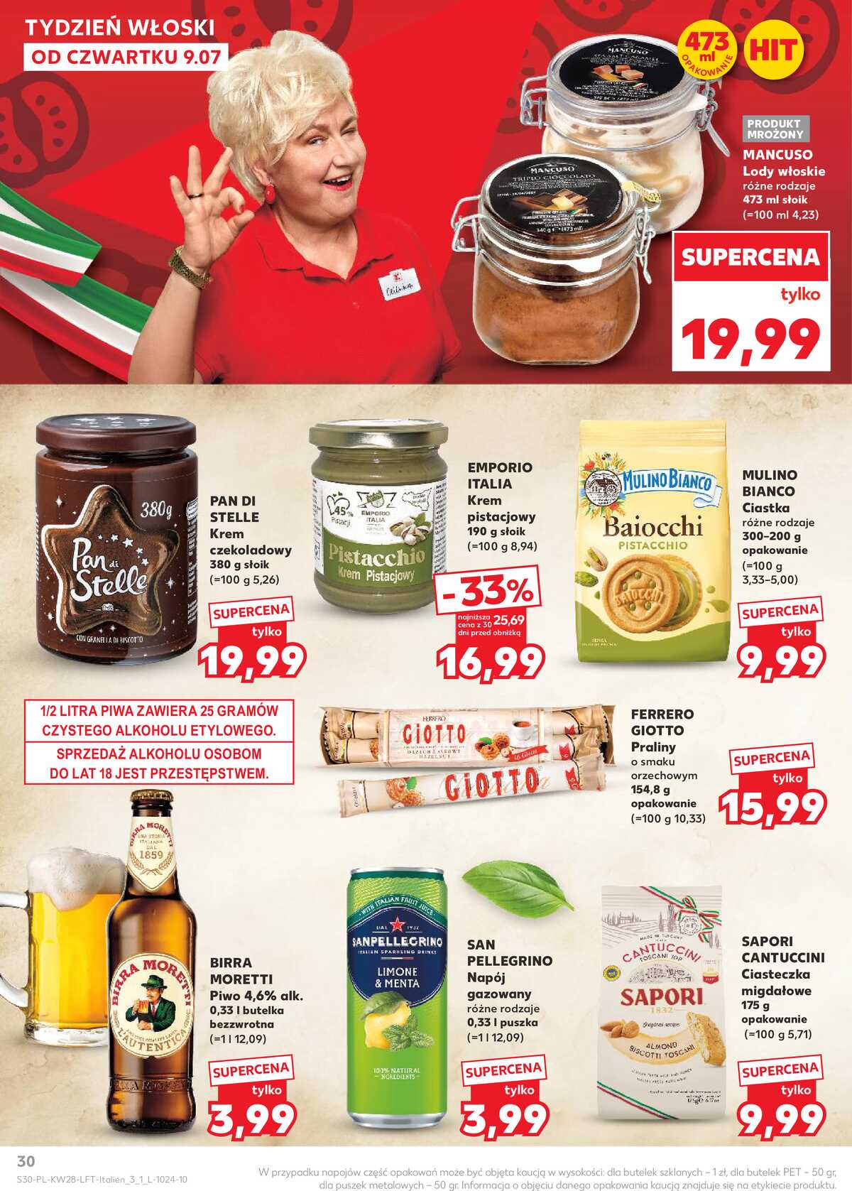 Leták Kaufland Polsko 9.7.-15.7.2026 - Týdenní zpravodaj strana 30