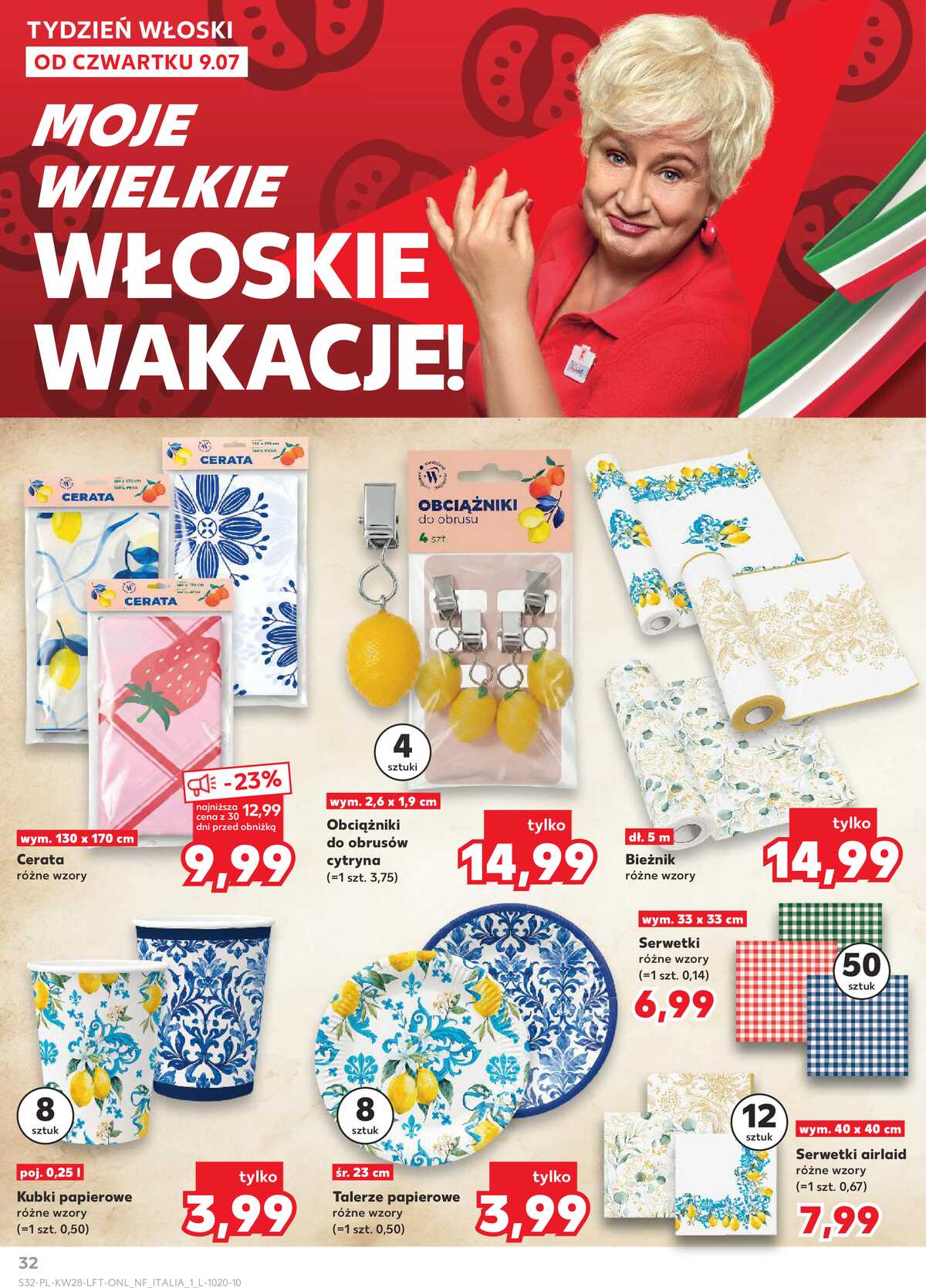 Leták Kaufland Polsko 9.7.-15.7.2026 - Týdenní zpravodaj strana 32
