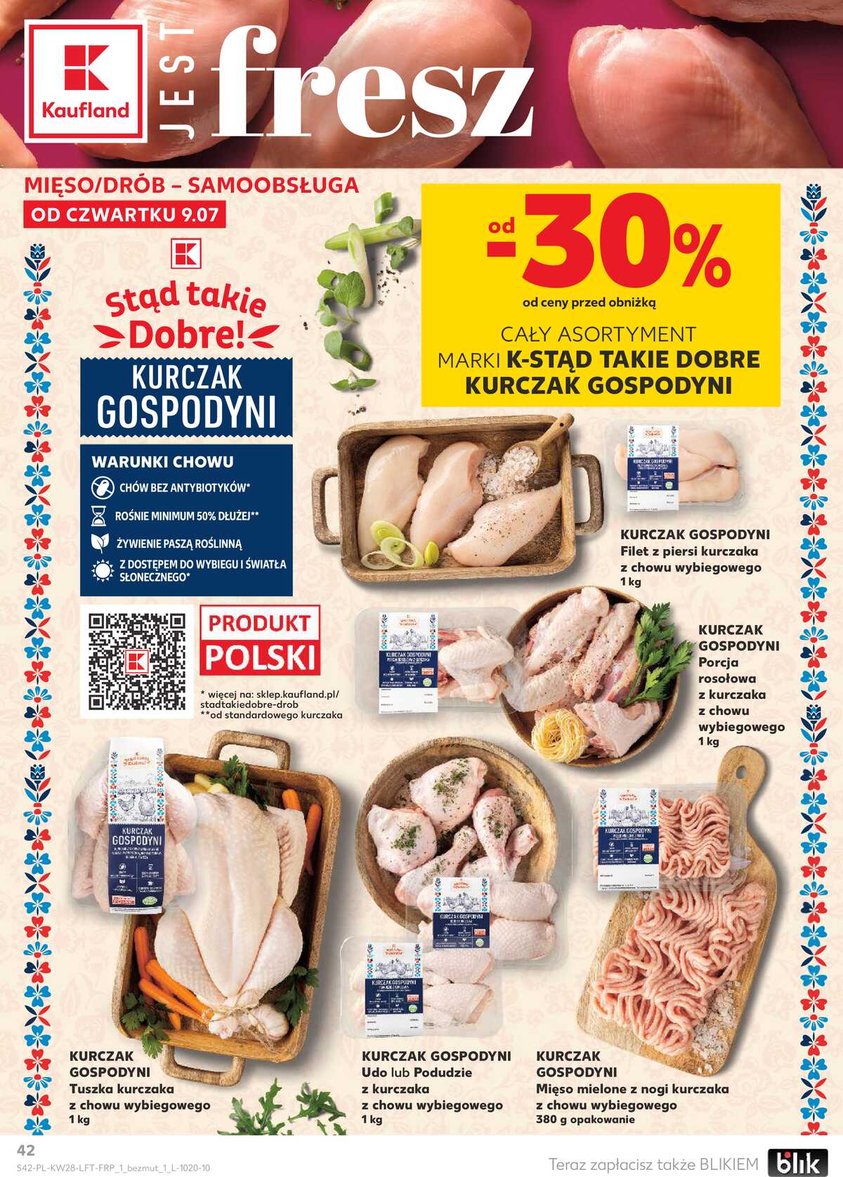 Leták Kaufland Polsko 9.7.-15.7.2026 - Týdenní zpravodaj strana 42
