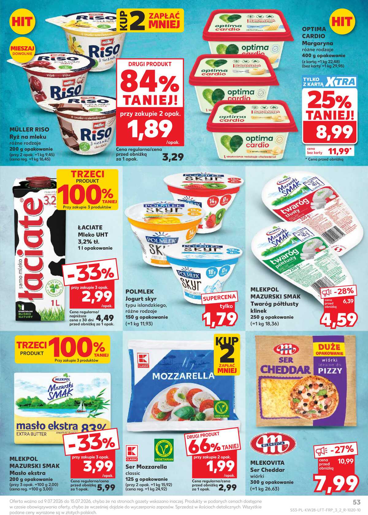 Leták Kaufland Polsko 9.7.-15.7.2026 - Týdenní zpravodaj strana 53
