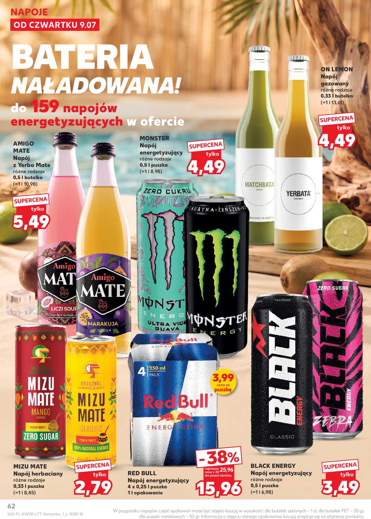 Leták Kaufland Polsko 9.7.-15.7.2026 - Týdenní zpravodaj strana 62