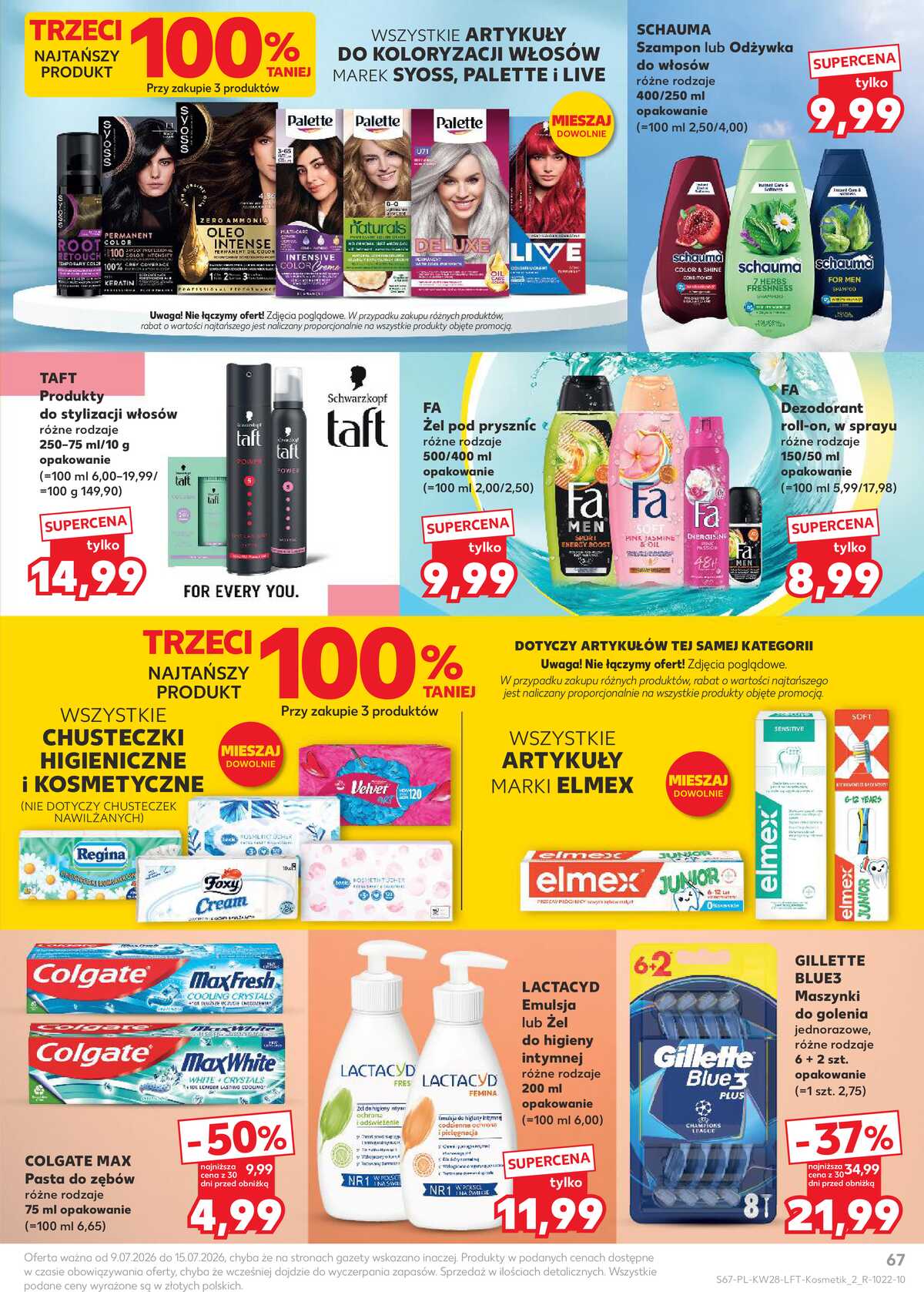 Leták Kaufland Polsko 9.7.-15.7.2026 - Týdenní zpravodaj strana 67