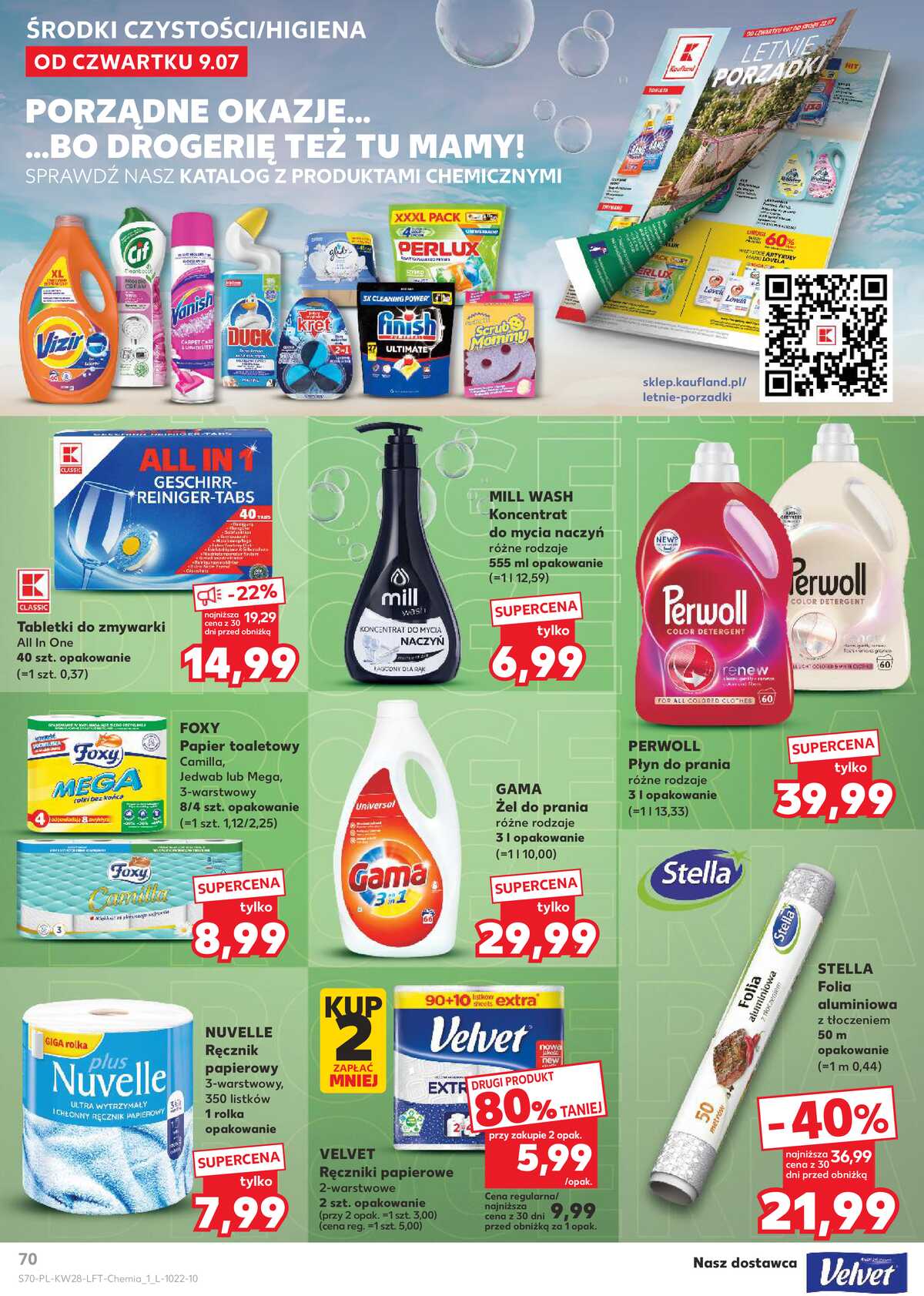 Leták Kaufland Polsko 9.7.-15.7.2026 - Týdenní zpravodaj strana 70