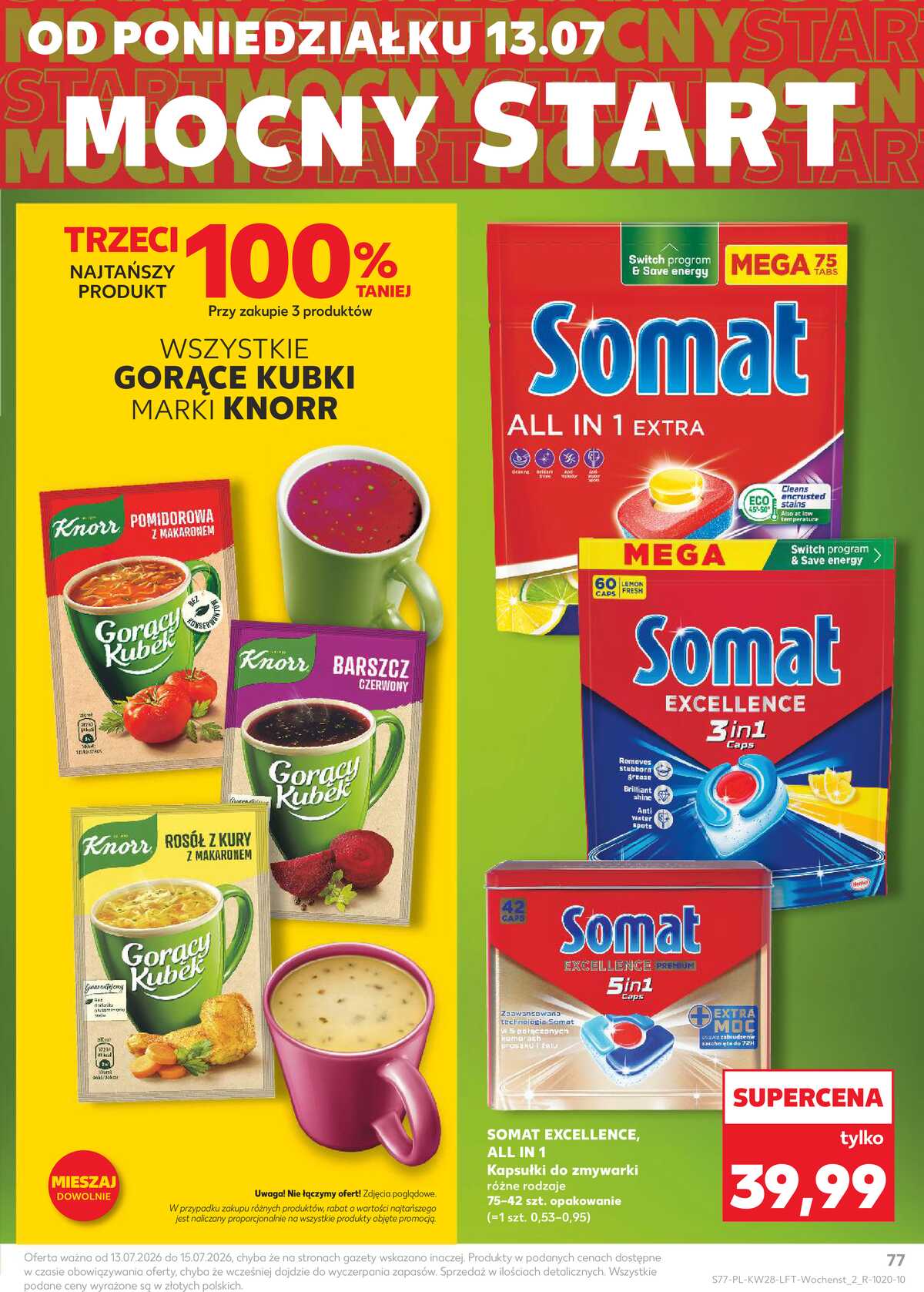 Leták Kaufland Polsko 9.7.-15.7.2026 - Týdenní zpravodaj strana 77