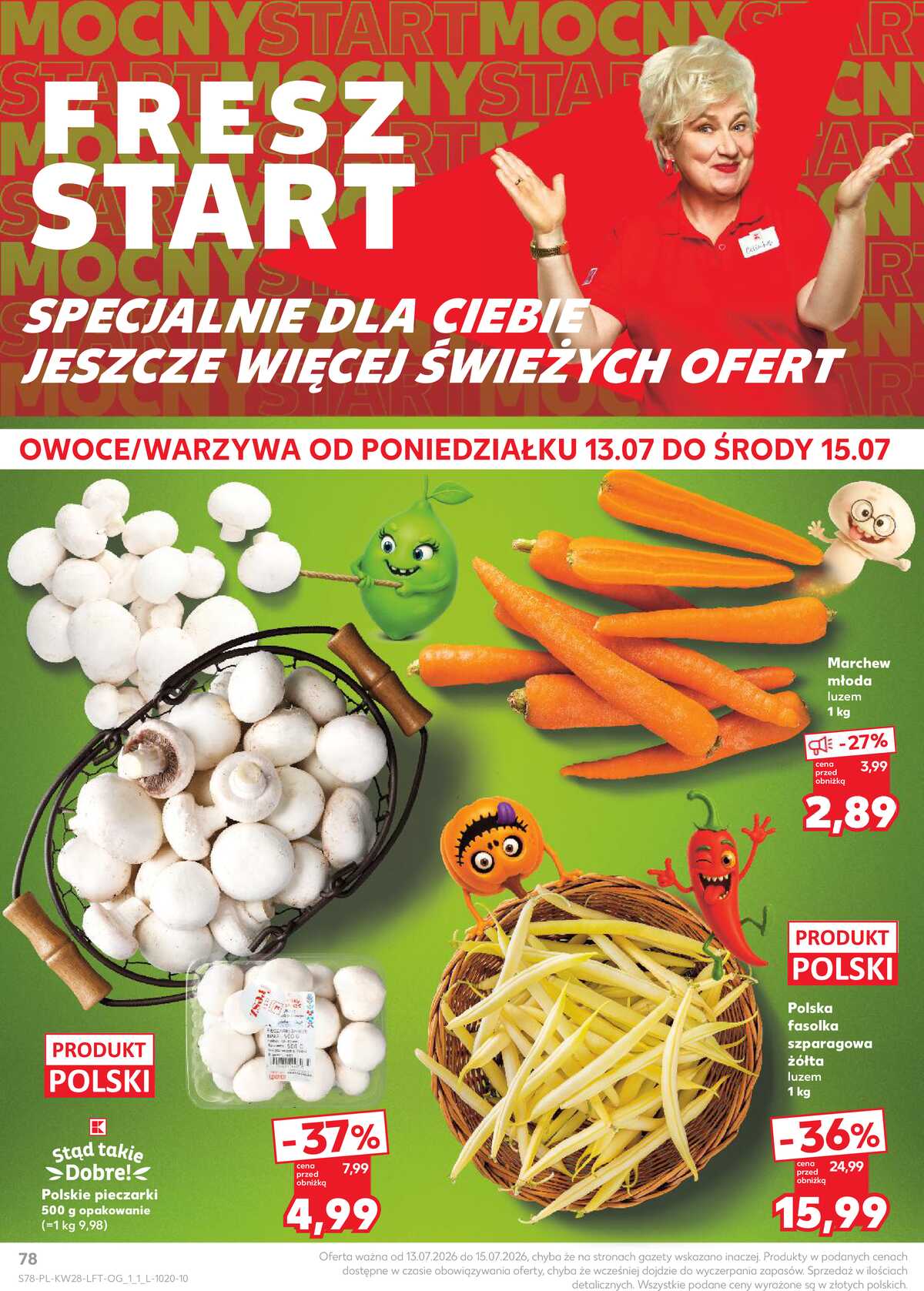 Leták Kaufland Polsko 9.7.-15.7.2026 - Týdenní zpravodaj strana 78