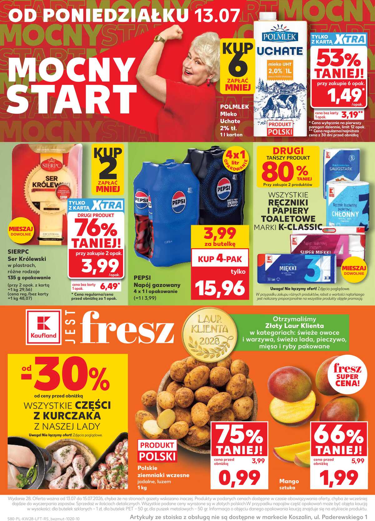 Leták Kaufland Polsko 9.7.-15.7.2026 - Týdenní zpravodaj strana 80