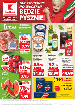 Leták Kaufland Polsko 9.7.-15.7.2026 - Týdenní zpravodaj