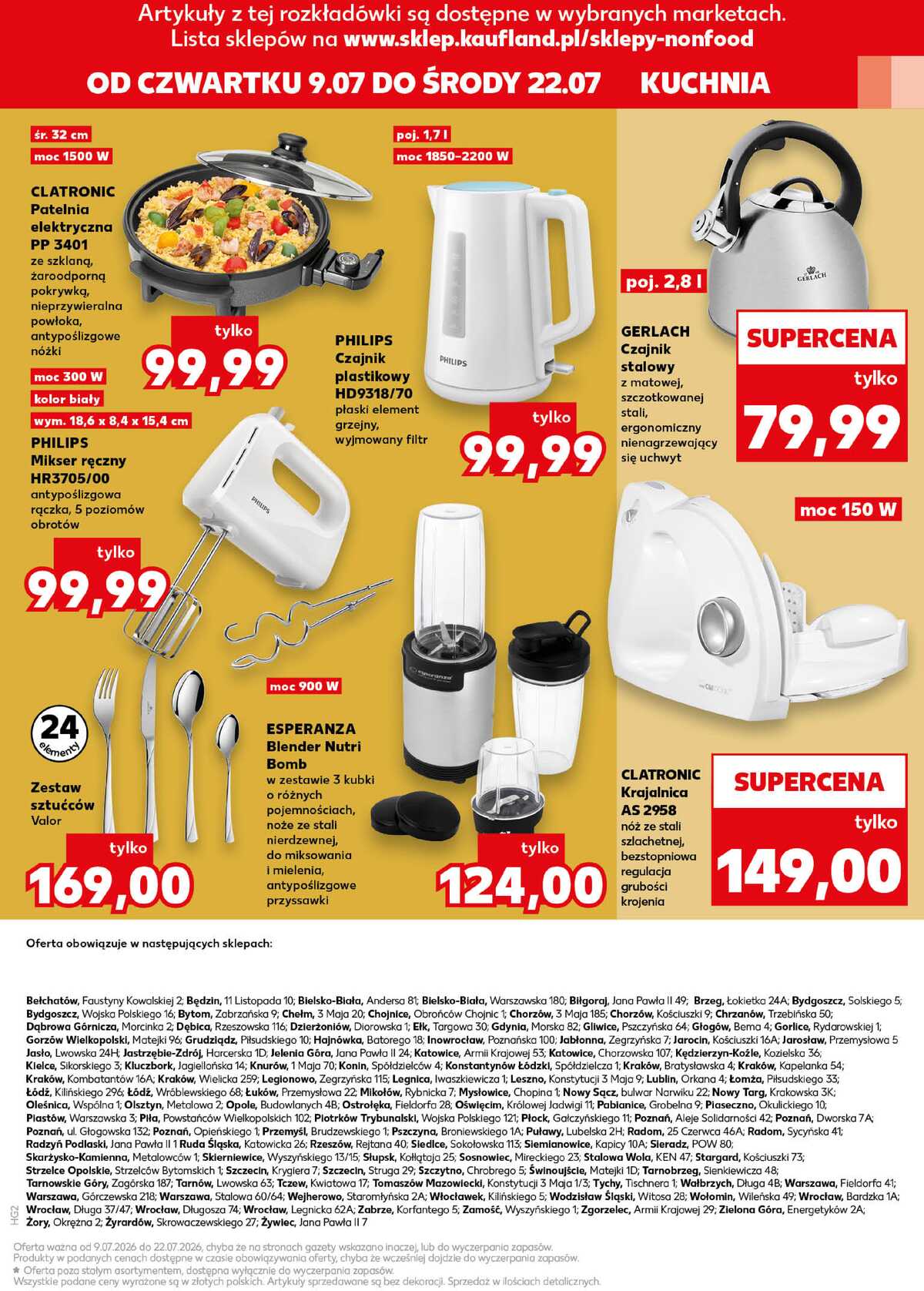 Leták Kaufland Polsko 9.7.-22.7.2026 strana 19