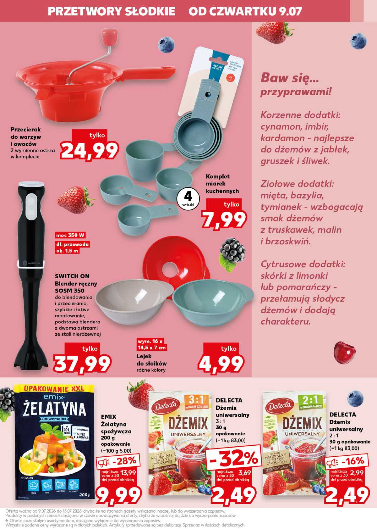 Leták Kaufland Polsko 9.7.-15.7.2026 strana 7