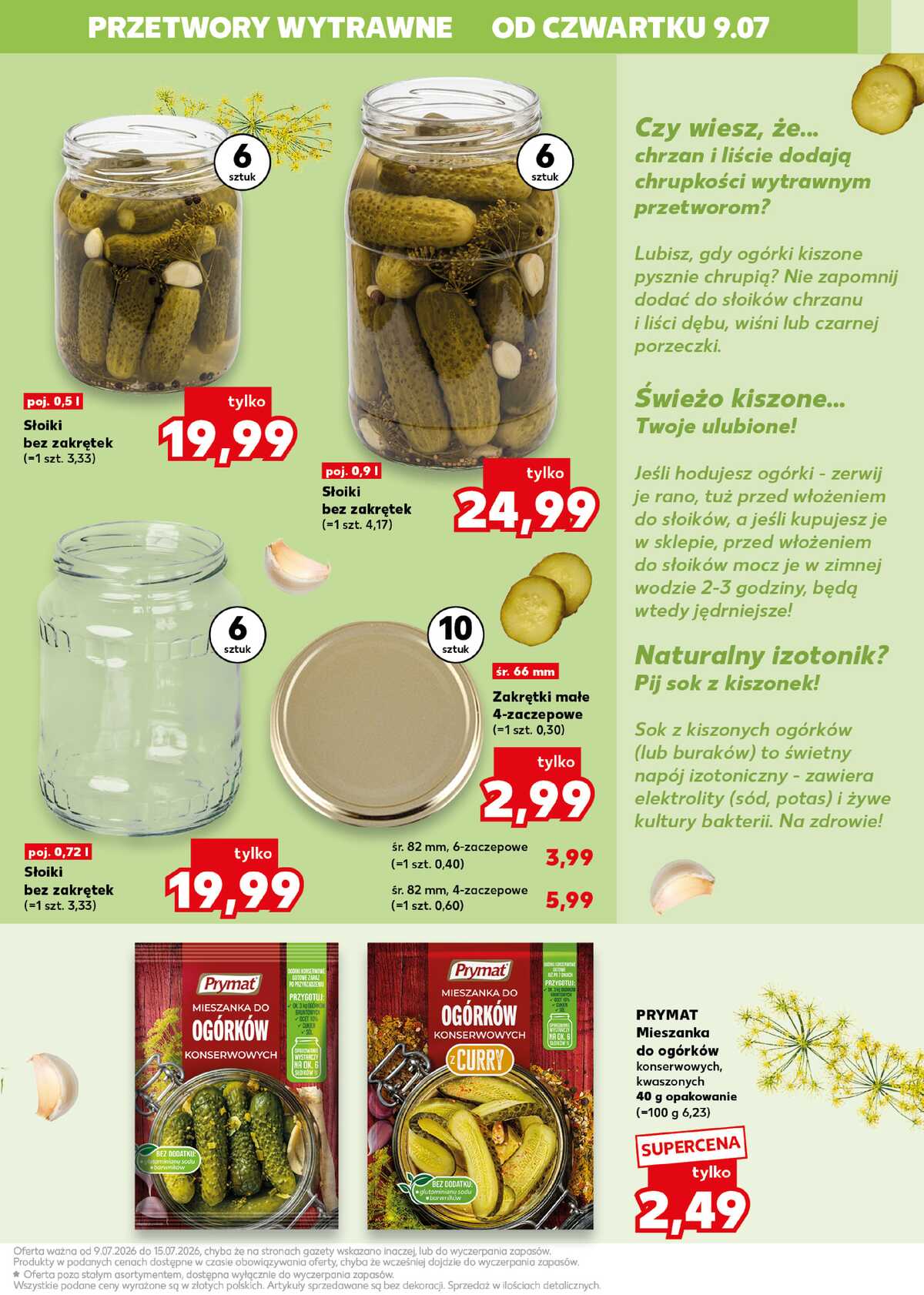 Leták Kaufland Polsko 9.7.-15.7.2026 strana 13