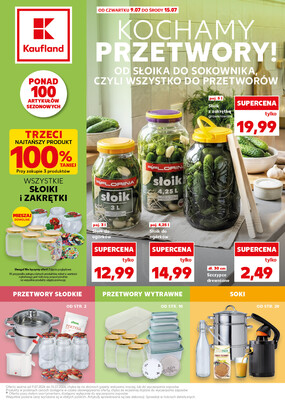 Leták Kaufland Polsko 9.7.-15.7.2026