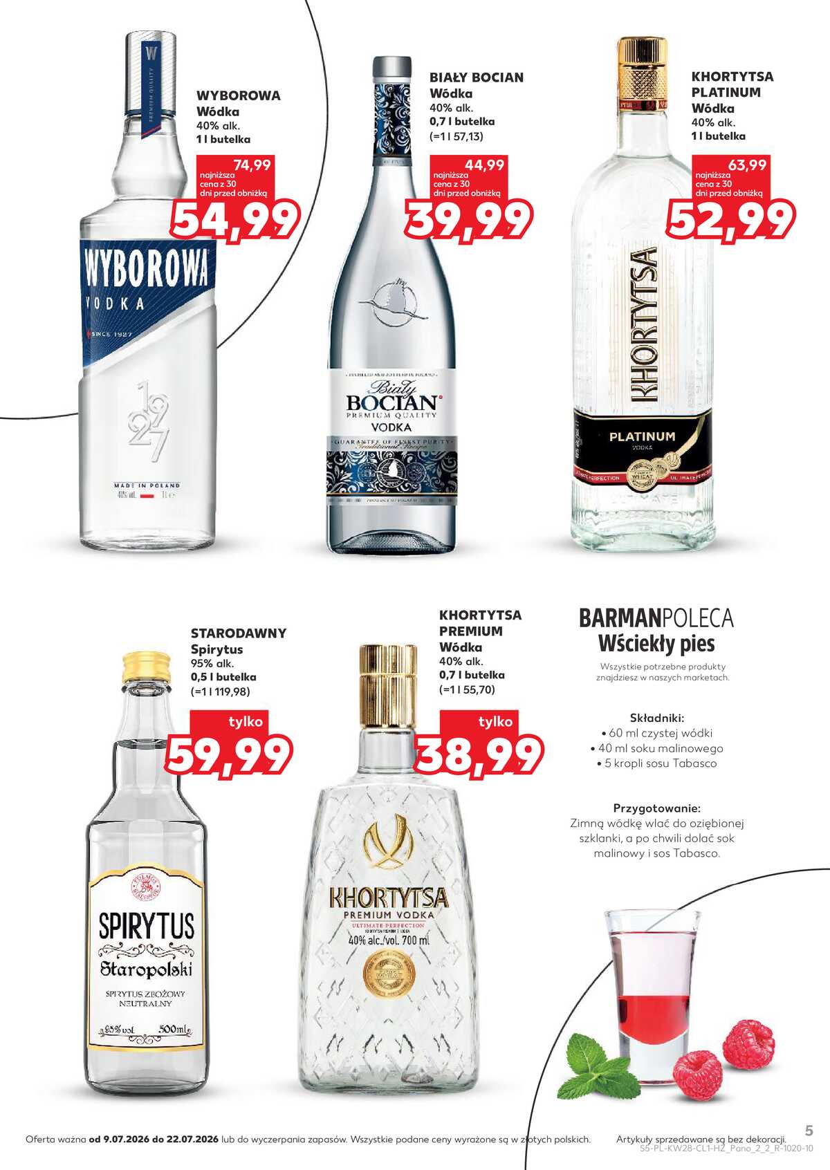 Leták Kaufland Polsko 9.7.-22.7.2026 - Bar v Kauflandu strana 5