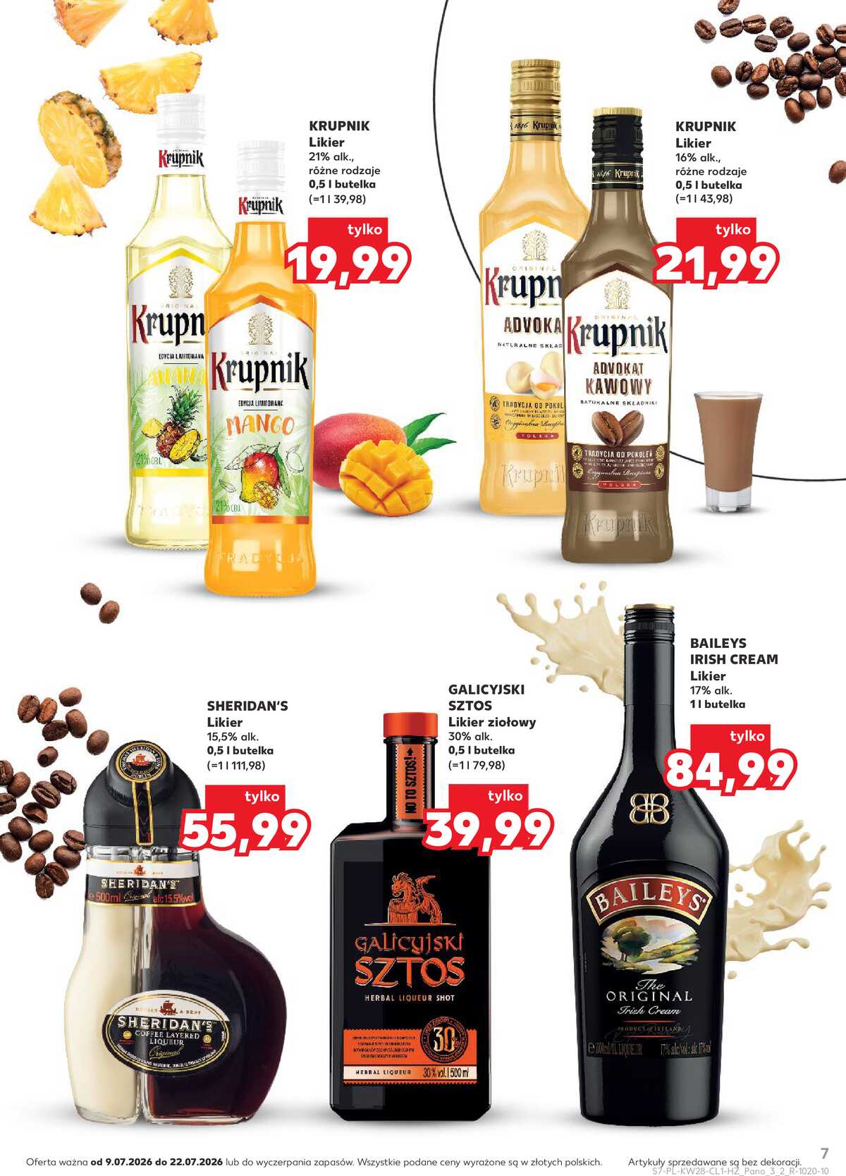 Leták Kaufland Polsko 9.7.-22.7.2026 - Bar v Kauflandu strana 7