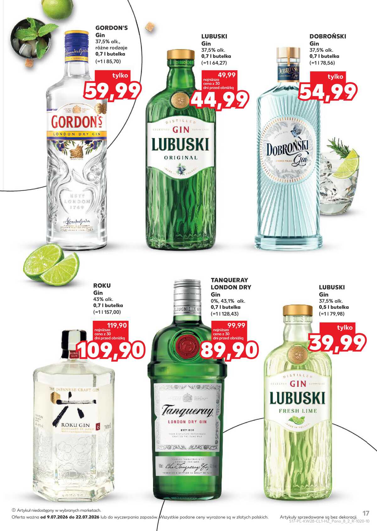 Leták Kaufland Polsko 9.7.-22.7.2026 - Bar v Kauflandu strana 17