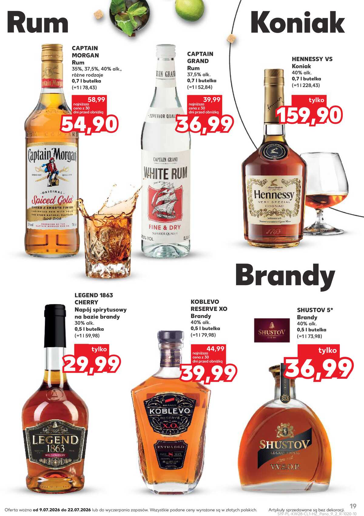 Leták Kaufland Polsko 9.7.-22.7.2026 - Bar v Kauflandu strana 19