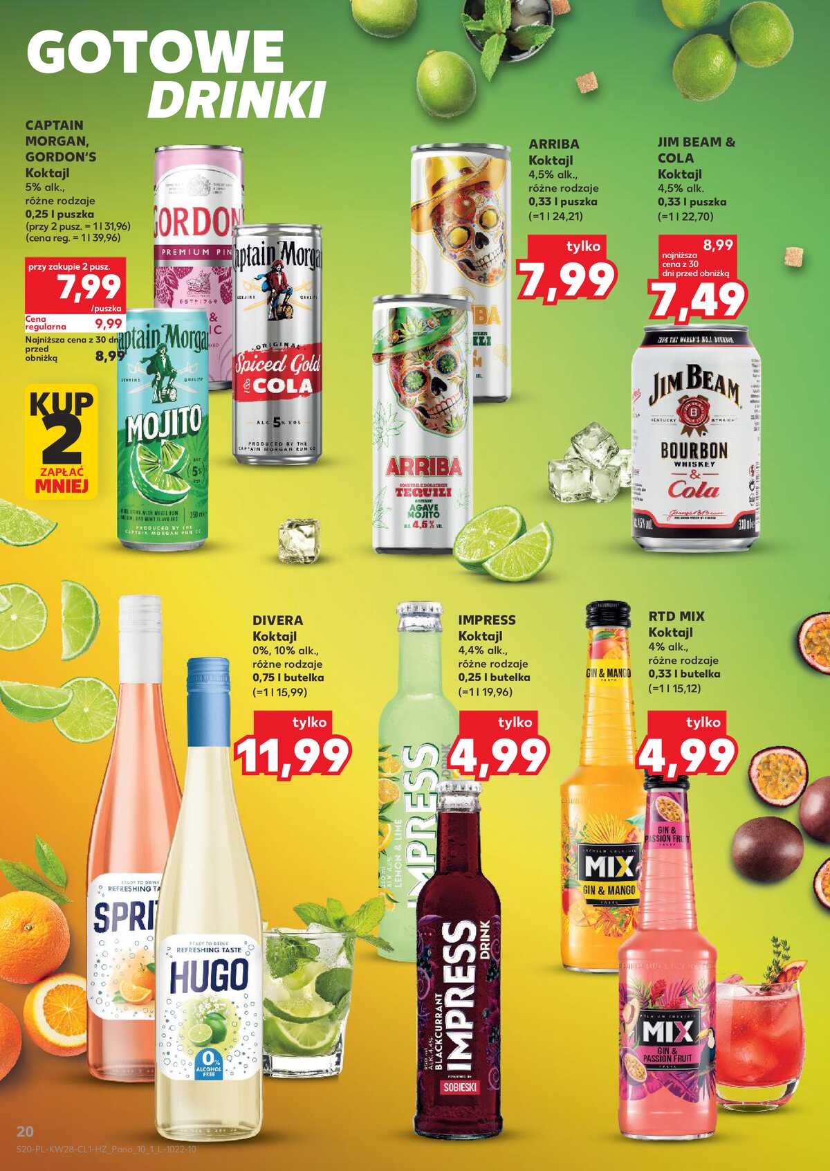 Leták Kaufland Polsko 9.7.-22.7.2026 - Bar v Kauflandu strana 20