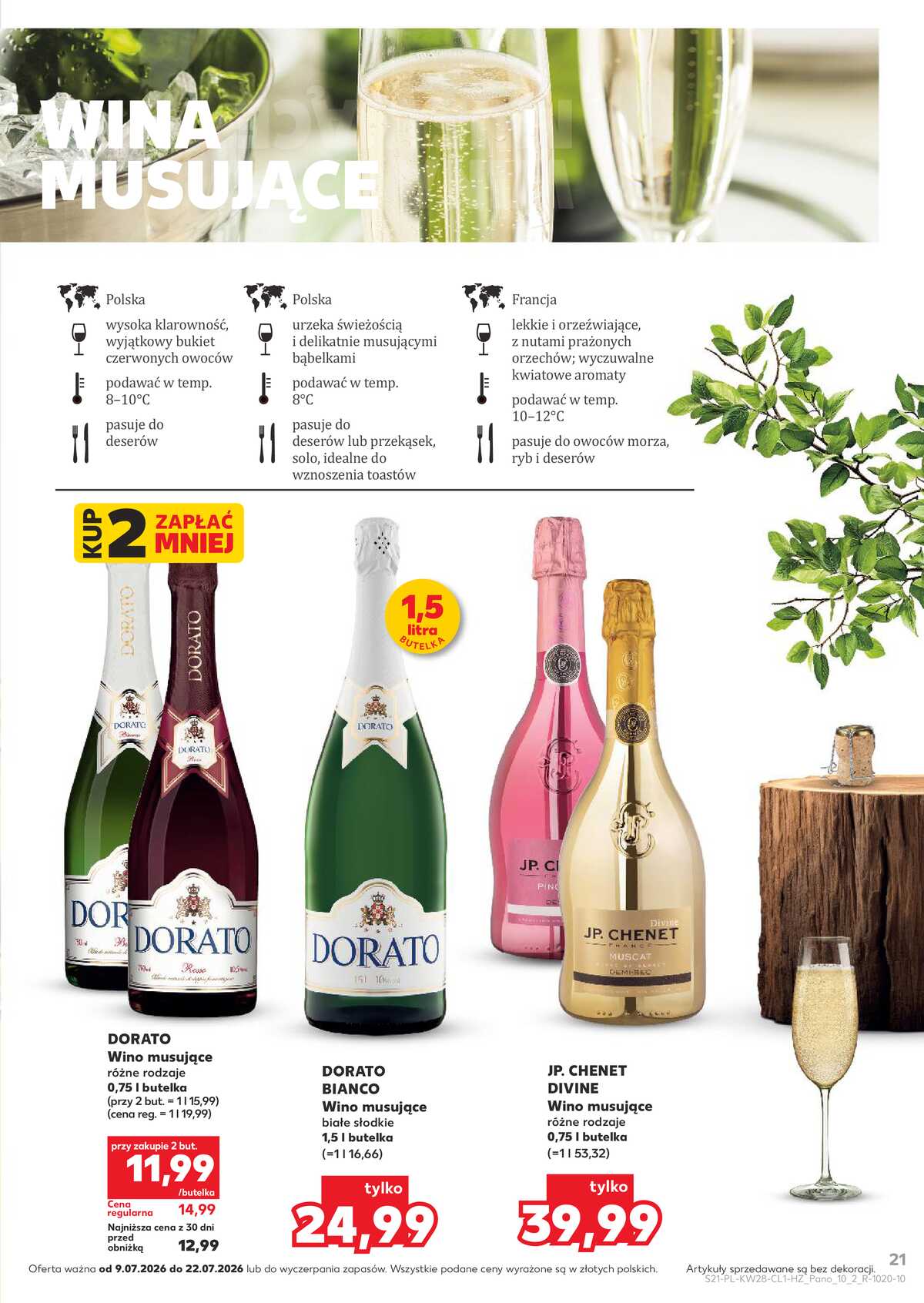 Leták Kaufland Polsko 9.7.-22.7.2026 - Bar v Kauflandu strana 21