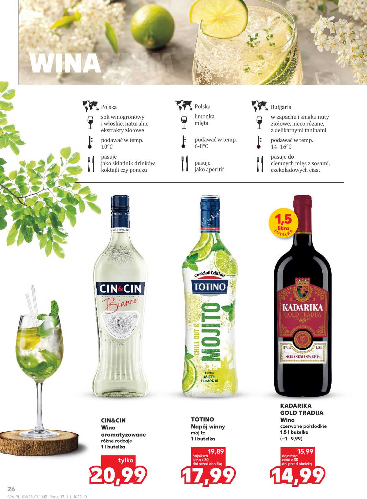 Leták Kaufland Polsko 9.7.-22.7.2026 - Bar v Kauflandu strana 26