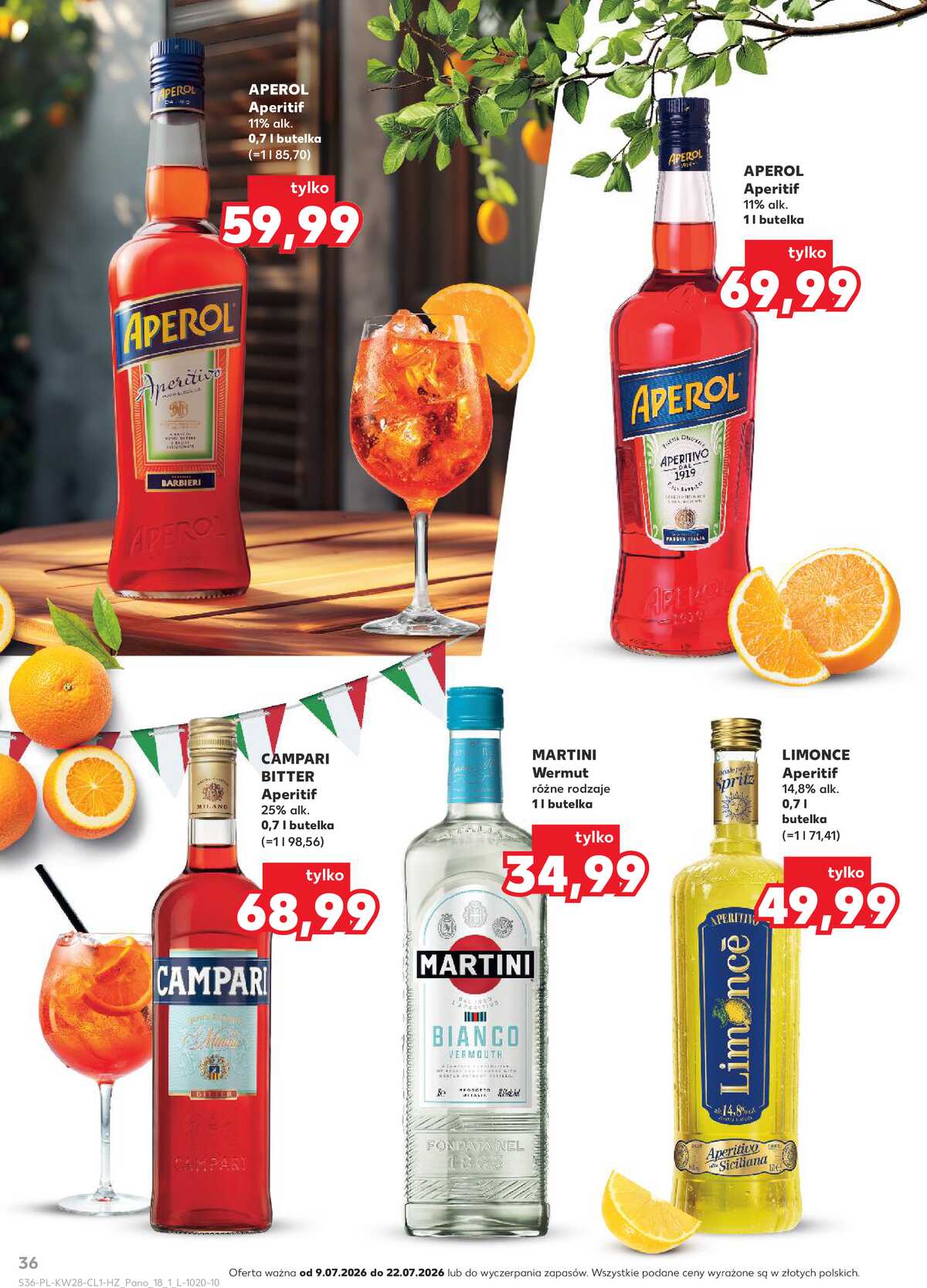 Leták Kaufland Polsko 9.7.-22.7.2026 - Bar v Kauflandu strana 36