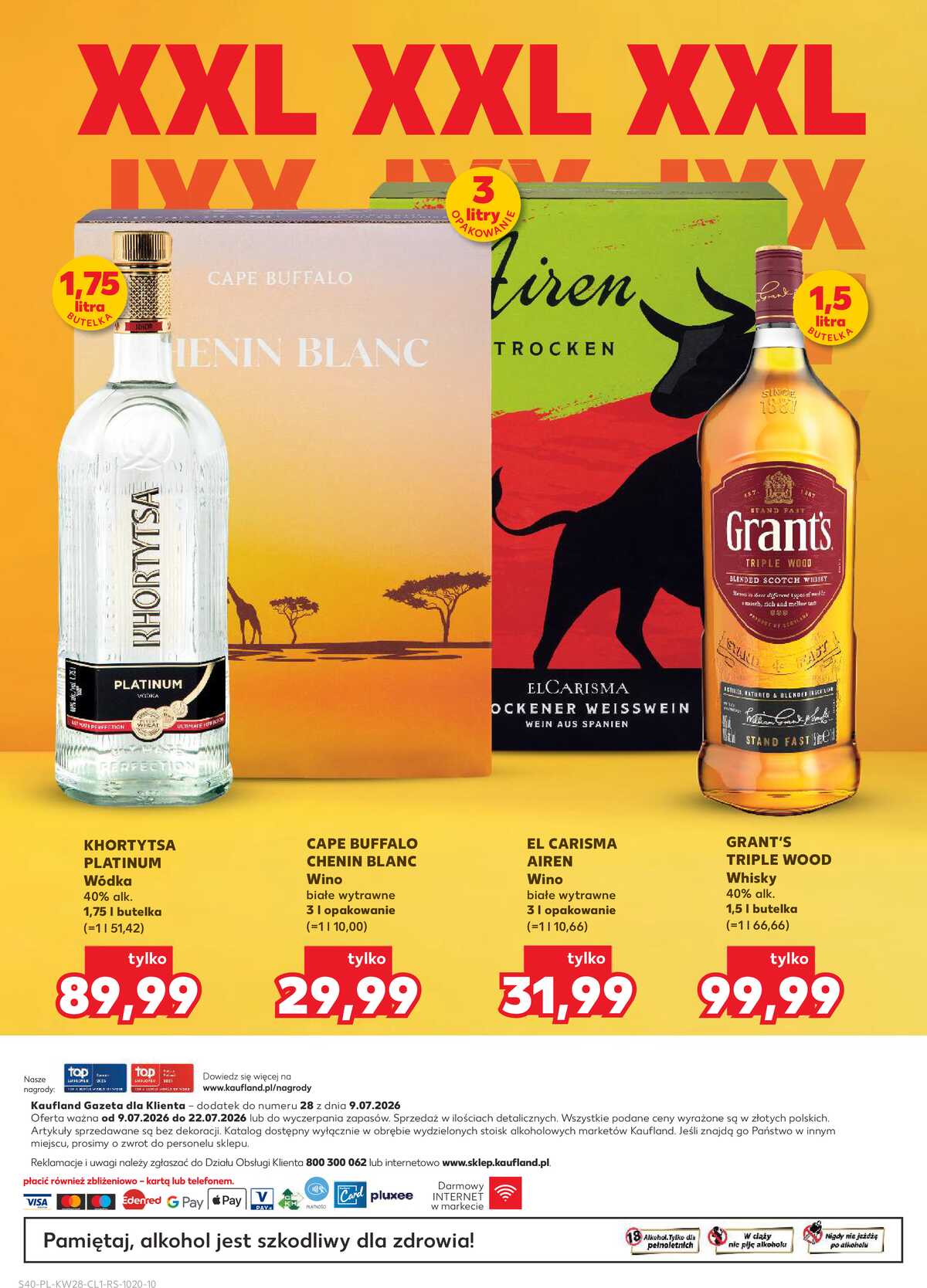Leták Kaufland Polsko 9.7.-22.7.2026 - Bar v Kauflandu strana 40