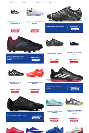 Intersport Kopačky a míče - 8. 7. 2026