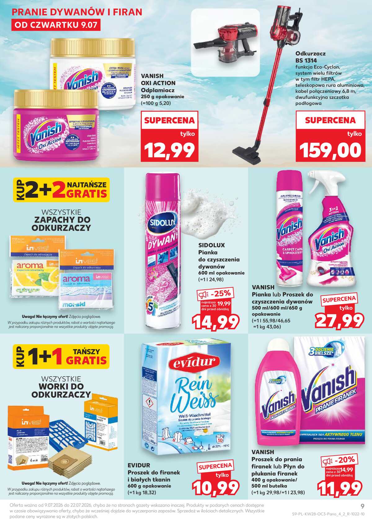 Leták Kaufland Polsko 9.7.-22.7.2026 strana 9