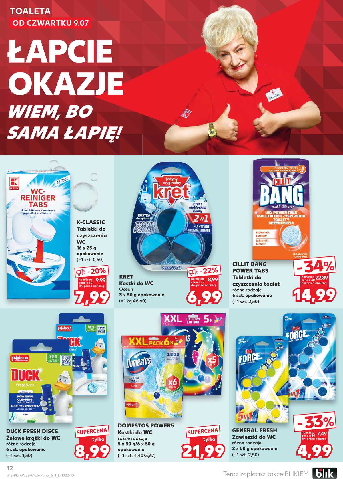Leták Kaufland Polsko 9.7.-22.7.2026 strana 12