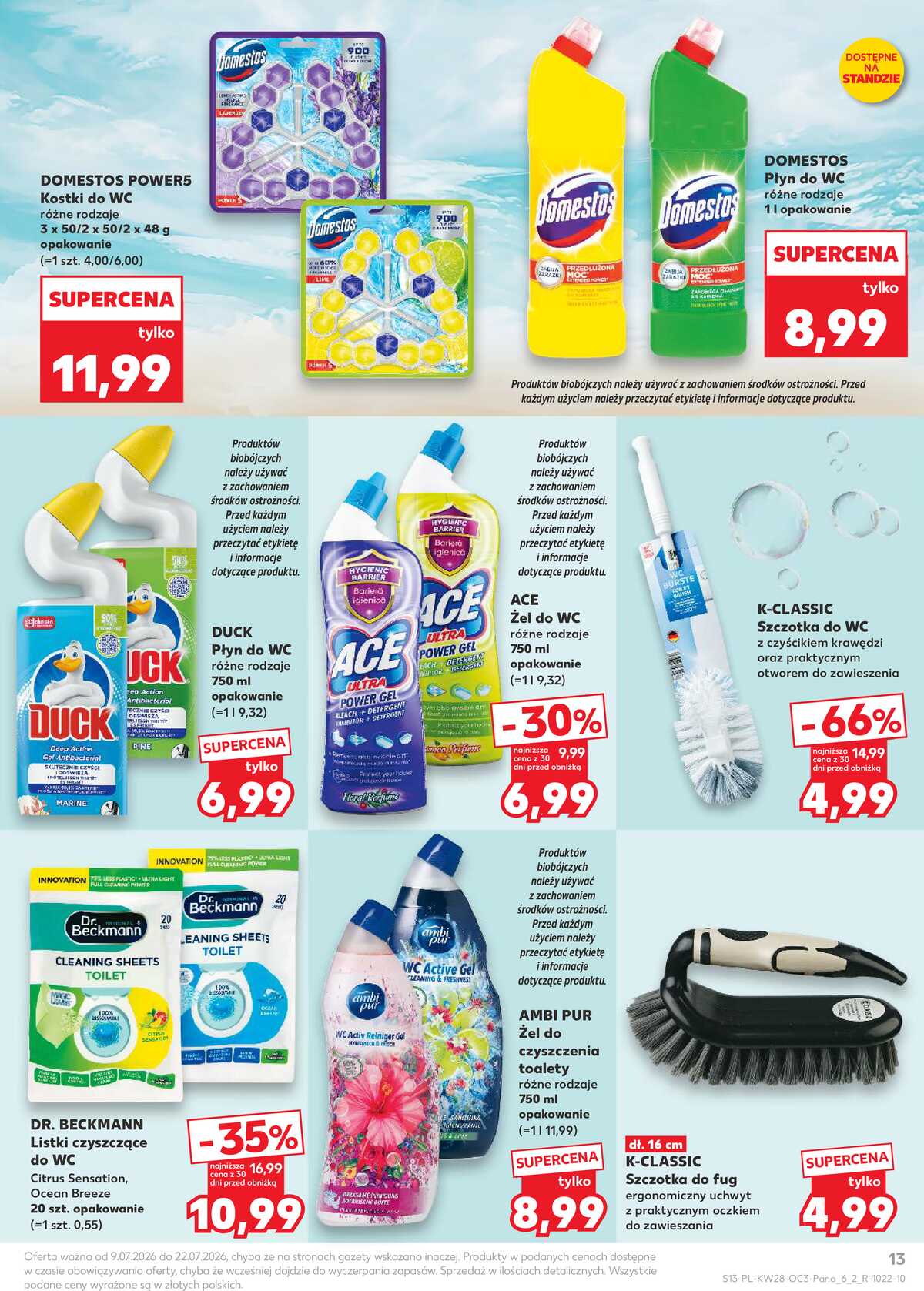 Leták Kaufland Polsko 9.7.-22.7.2026 strana 13