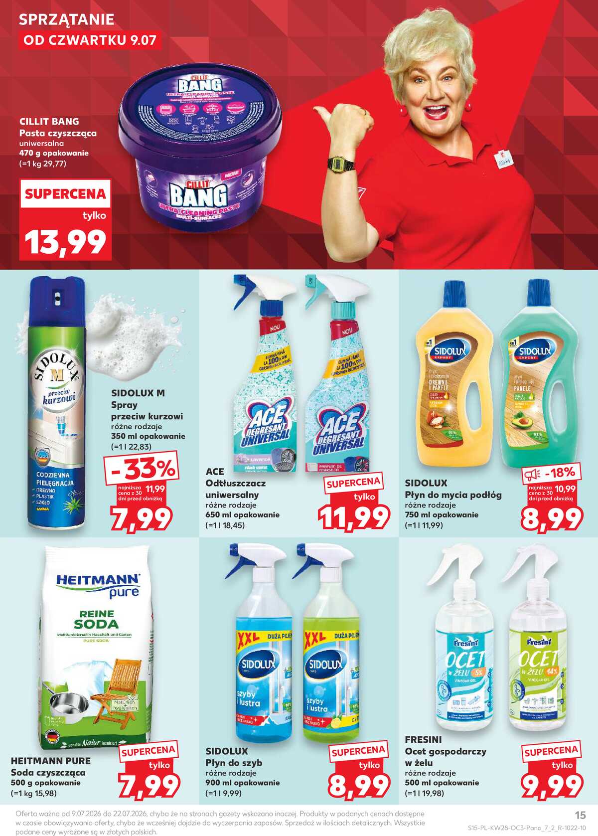 Leták Kaufland Polsko 9.7.-22.7.2026 strana 15