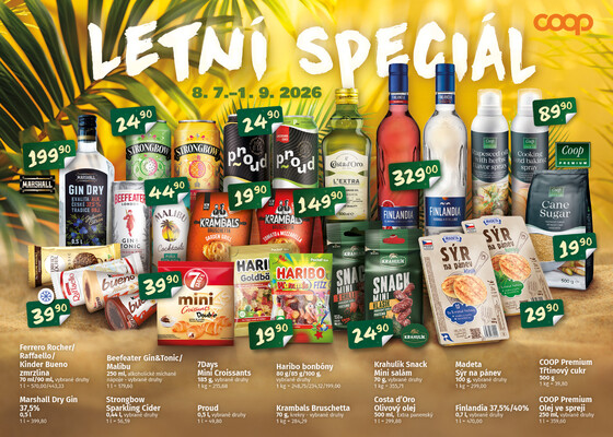 COOP Letní speciál do 1.9.