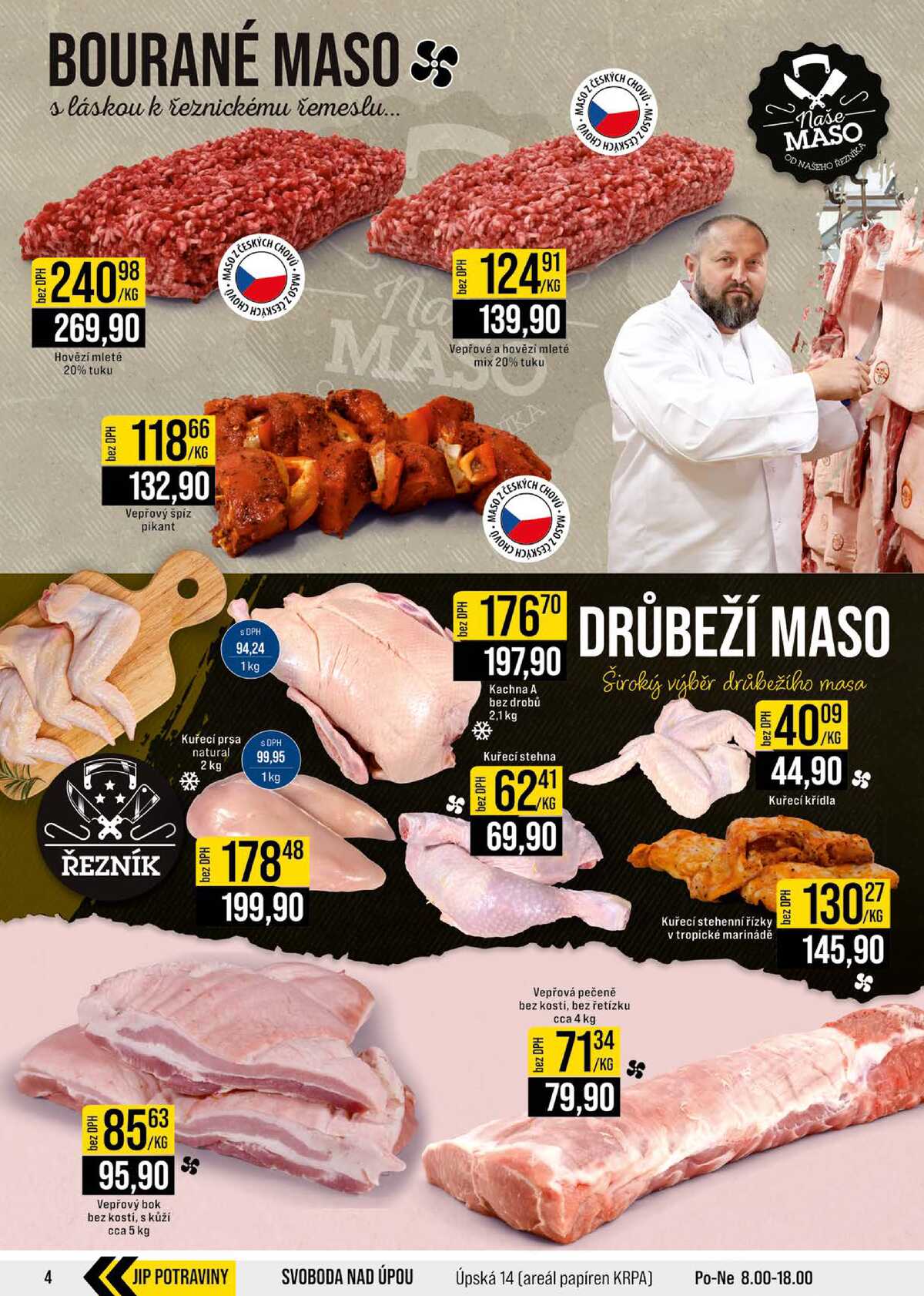 JIP Cash & Carry Brno, Praha, Ostrava, Jilemnice, Pardubice, Ostrava, Karlovy Vary, Olomouc a Zlín od 8.7. do 14.7.2026 strana 4