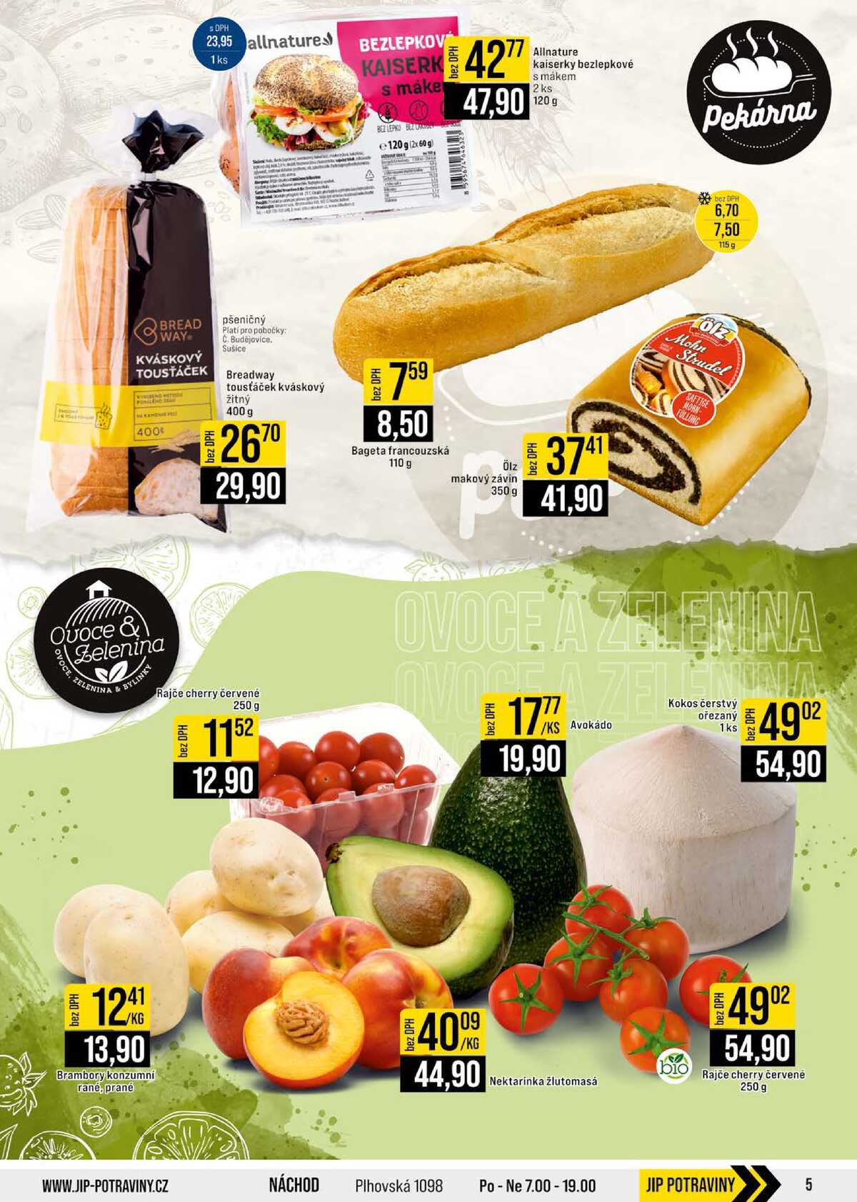 JIP Cash & Carry České Budějovice, Most, Náchod, Polička, Sušice a Svoboda nad Úpou od 8.7. do 14.7.2026 strana 5
