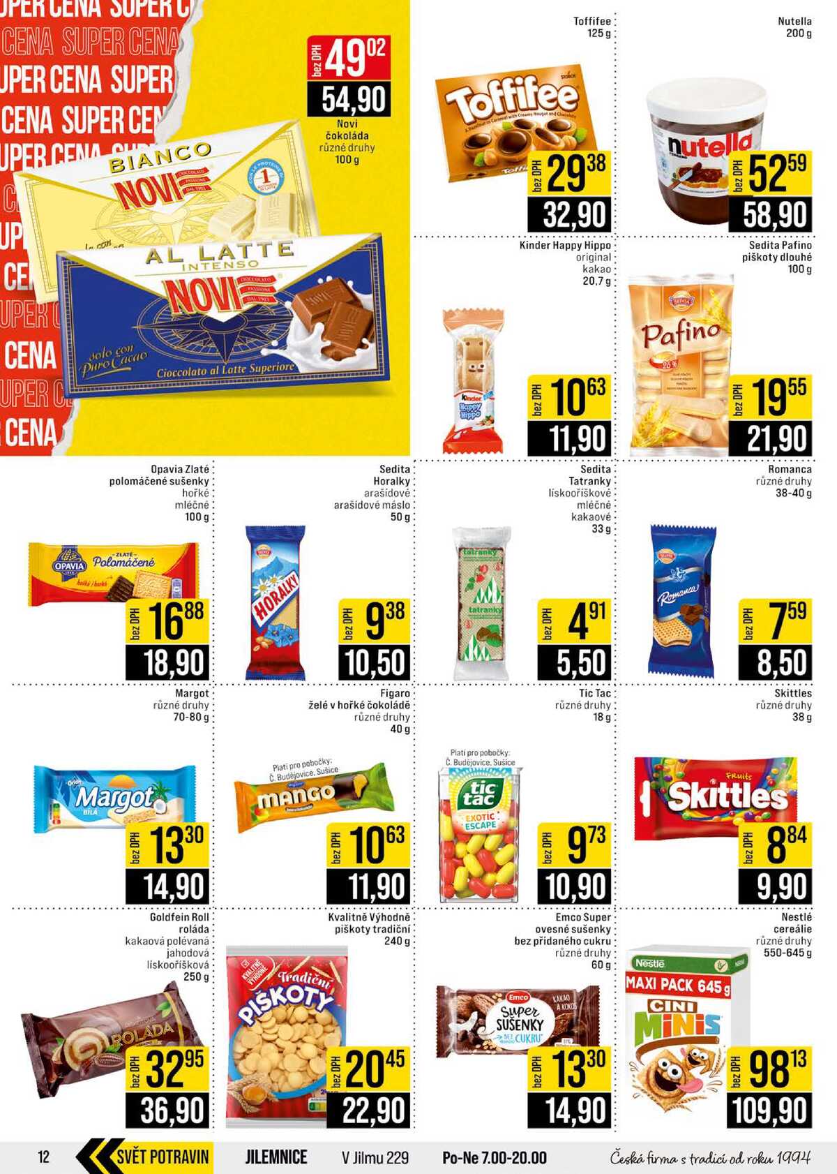 JIP Cash & Carry České Budějovice, Most, Náchod, Polička, Sušice a Svoboda nad Úpou od 8.7. do 14.7.2026 strana 12