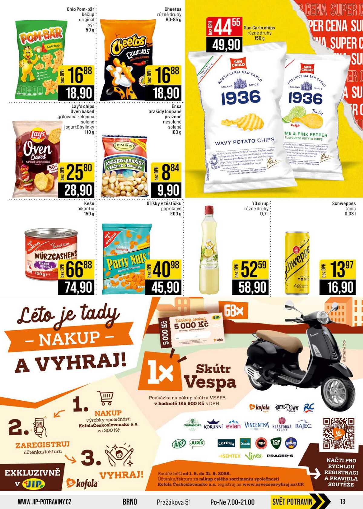 JIP Cash & Carry České Budějovice, Most, Náchod, Polička, Sušice a Svoboda nad Úpou od 8.7. do 14.7.2026 strana 13