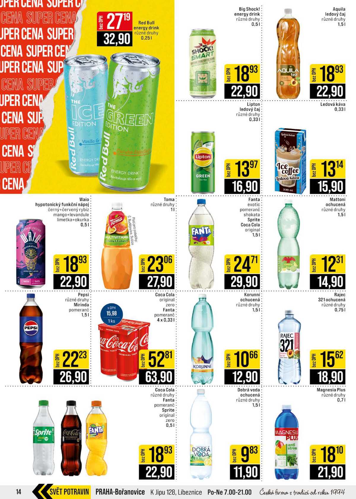 JIP Cash & Carry České Budějovice, Most, Náchod, Polička, Sušice a Svoboda nad Úpou od 8.7. do 14.7.2026 strana 14
