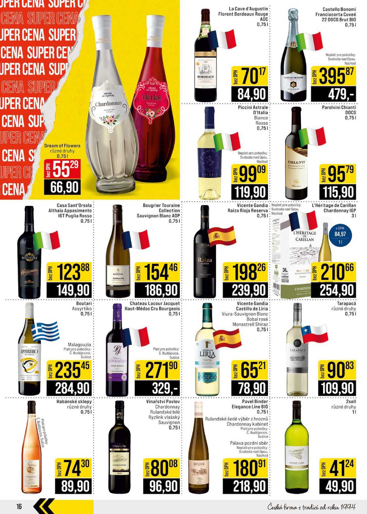 JIP Cash & Carry České Budějovice, Most, Náchod, Polička, Sušice a Svoboda nad Úpou od 8.7. do 14.7.2026 strana 16