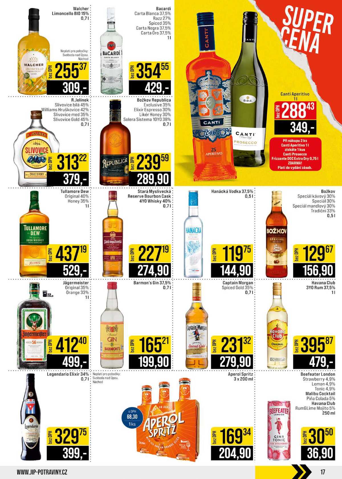 JIP Cash & Carry České Budějovice, Most, Náchod, Polička, Sušice a Svoboda nad Úpou od 8.7. do 14.7.2026 strana 17
