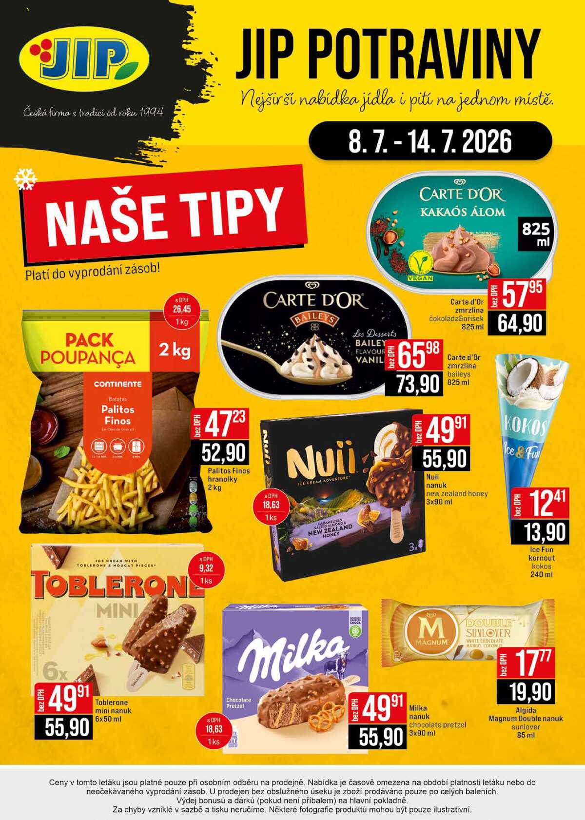 JIP Cash & Carry České Budějovice, Most, Náchod, Polička, Sušice a Svoboda nad Úpou od 8.7. do 14.7.2026 strana 24