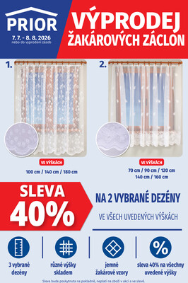 Prior Bytový textil do 8.8.