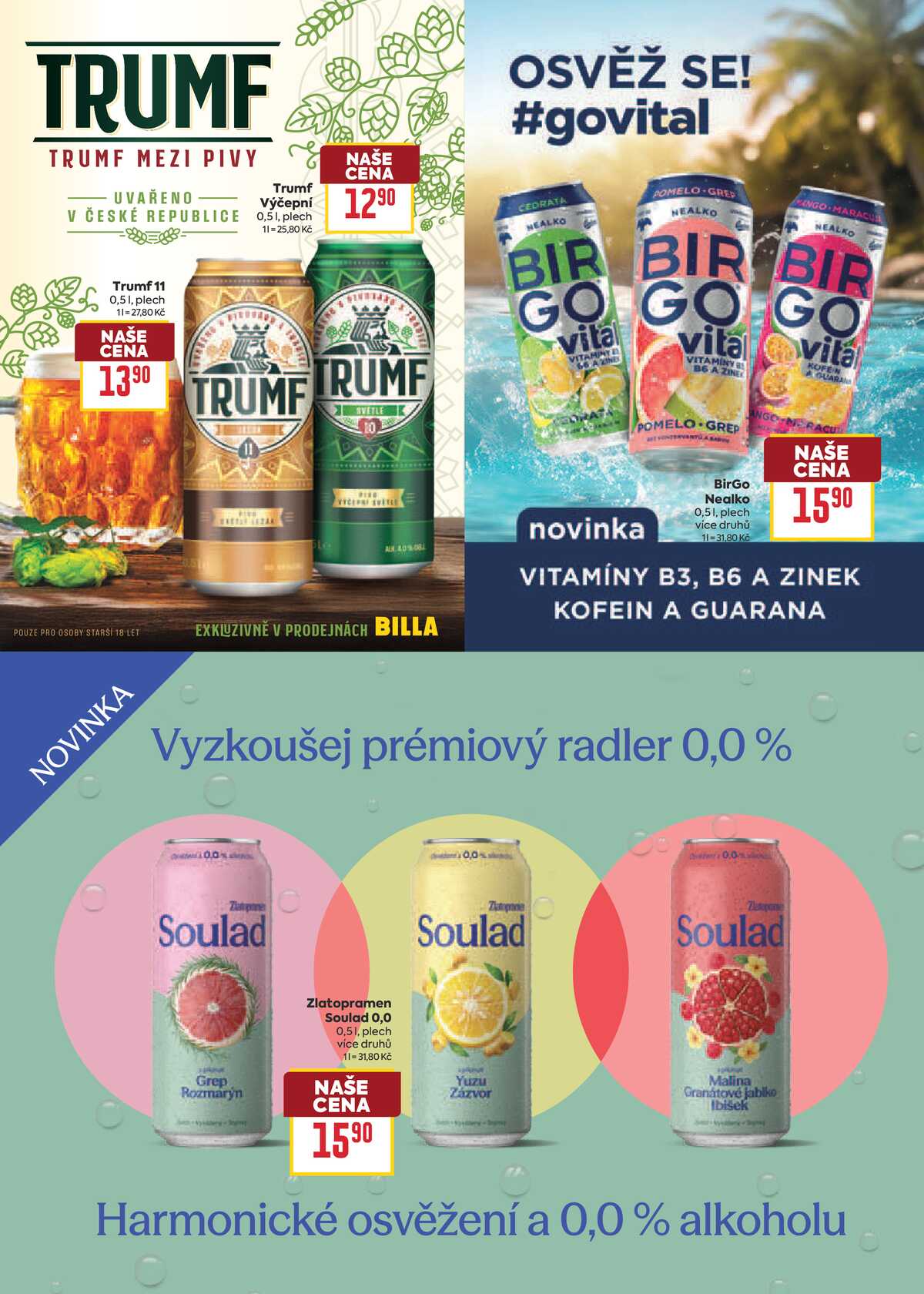 Billa katalog Pivo od 15.7. do 29.9.2026 strana 3